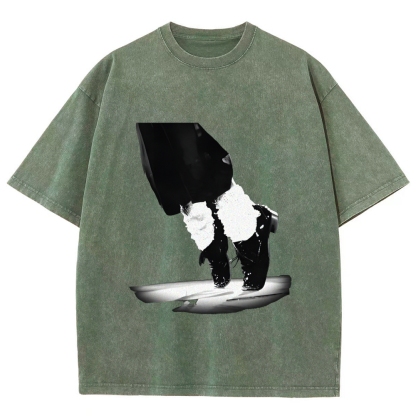 Unisex Fit Washed T-Shirt | MICHAEL JACKSON