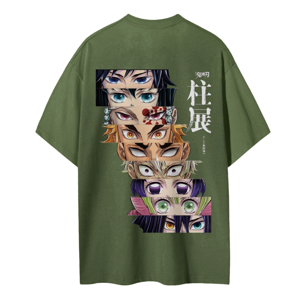 Demon Slayer Cotton Unisex Round Neck Anime T-Shirt