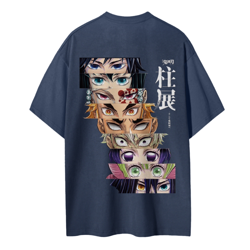 Demon Slayer Cotton Unisex Round Neck Anime T-Shirt