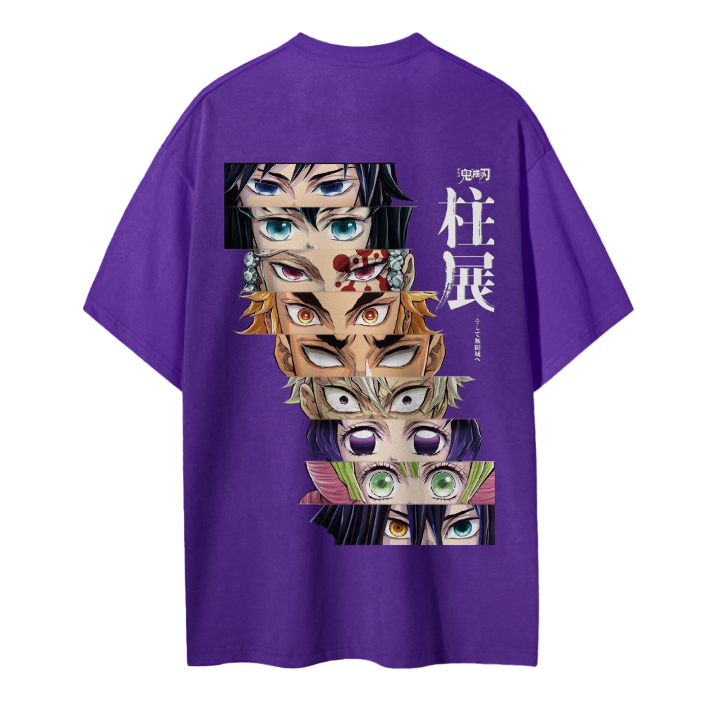 Demon Slayer Cotton Unisex Round Neck Anime T-Shirt