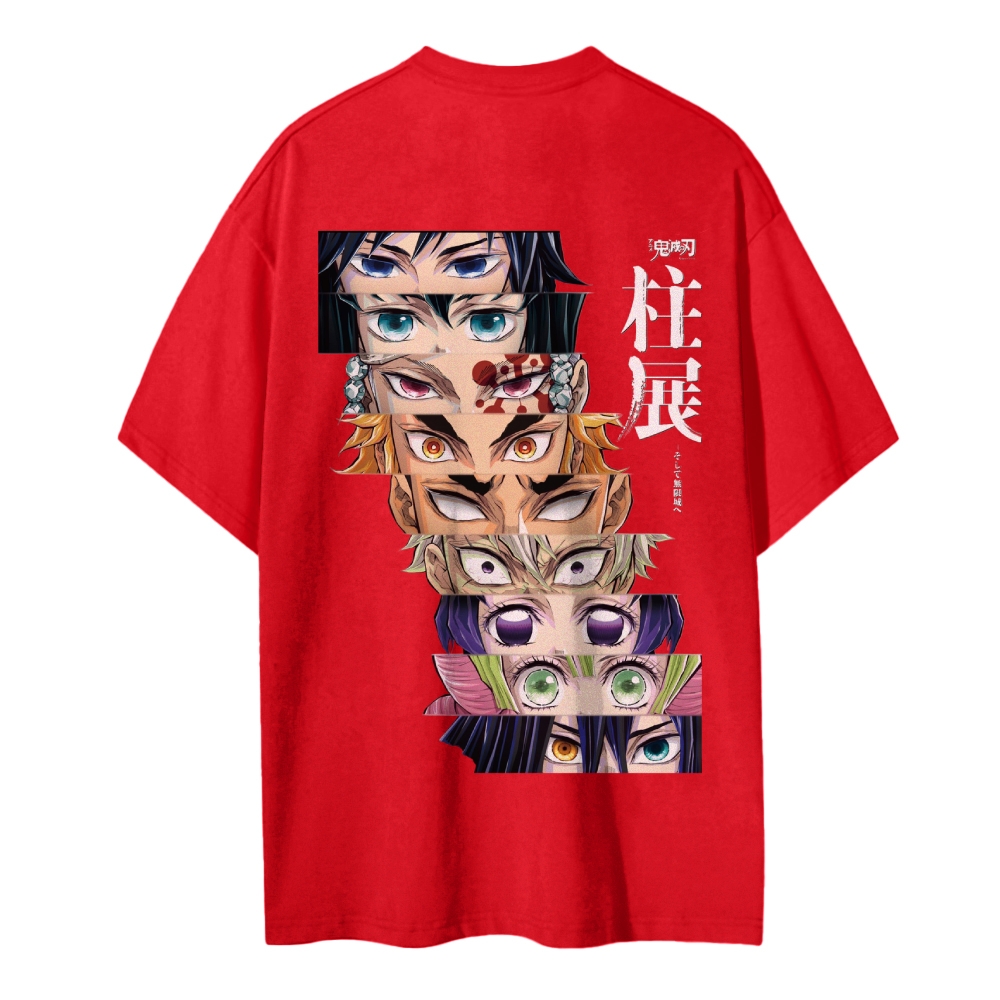 Demon Slayer Cotton Unisex Round Neck Anime T-Shirt