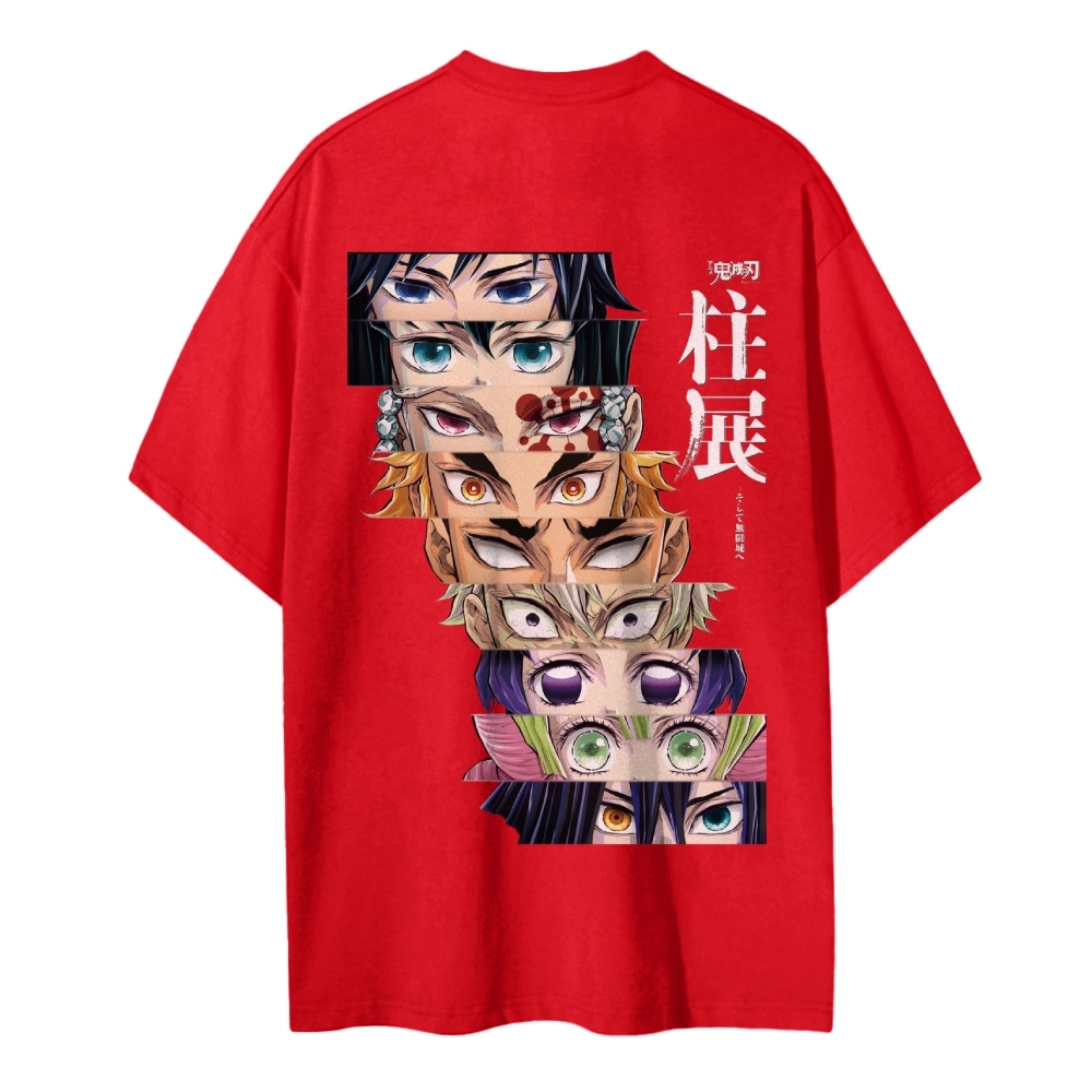 Demon Slayer Cotton Unisex Round Neck Anime T-Shirt