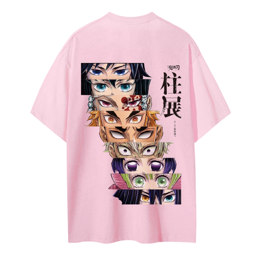 Demon Slayer Cotton Unisex Round Neck Anime T-Shirt