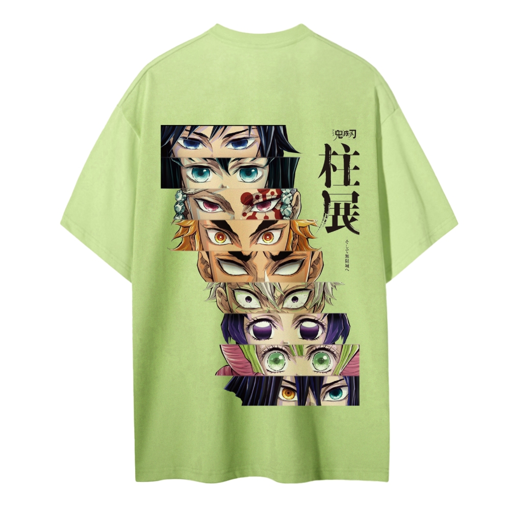 Demon Slayer Cotton Unisex Round Neck Anime T-Shirt