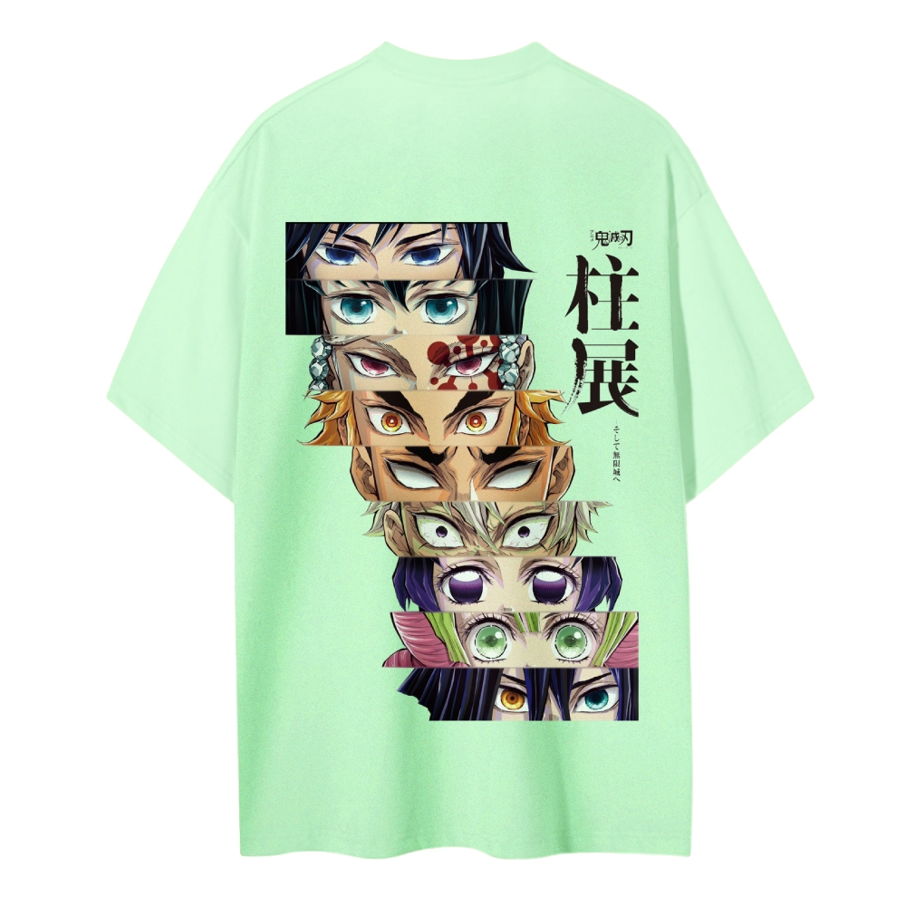 Demon Slayer Cotton Unisex Round Neck Anime T-Shirt