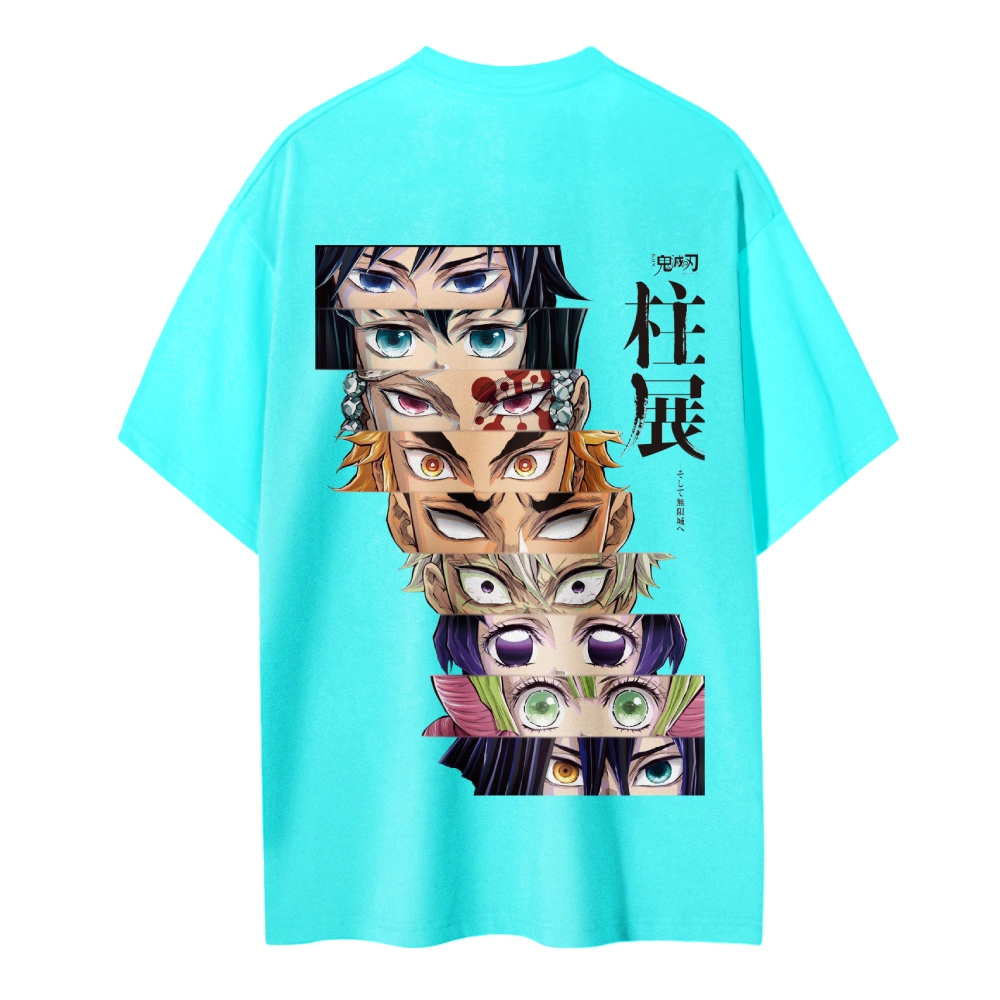 Demon Slayer Cotton Unisex Round Neck Anime T-Shirt