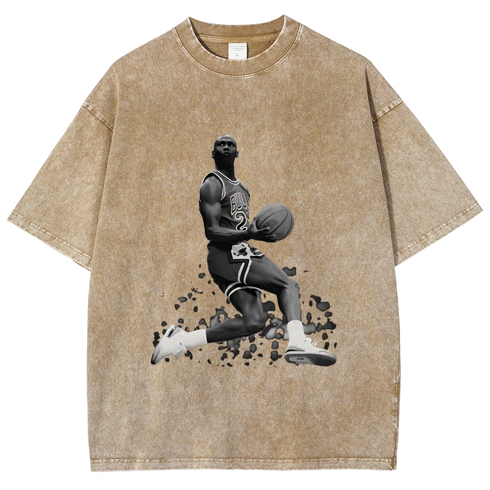 Unisex Fit Washed T-Shirt | MICHAEL JORDAN
