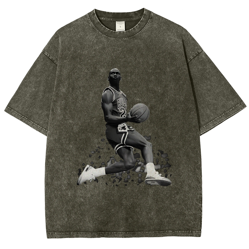 Unisex Fit Washed T-Shirt | MICHAEL JORDAN