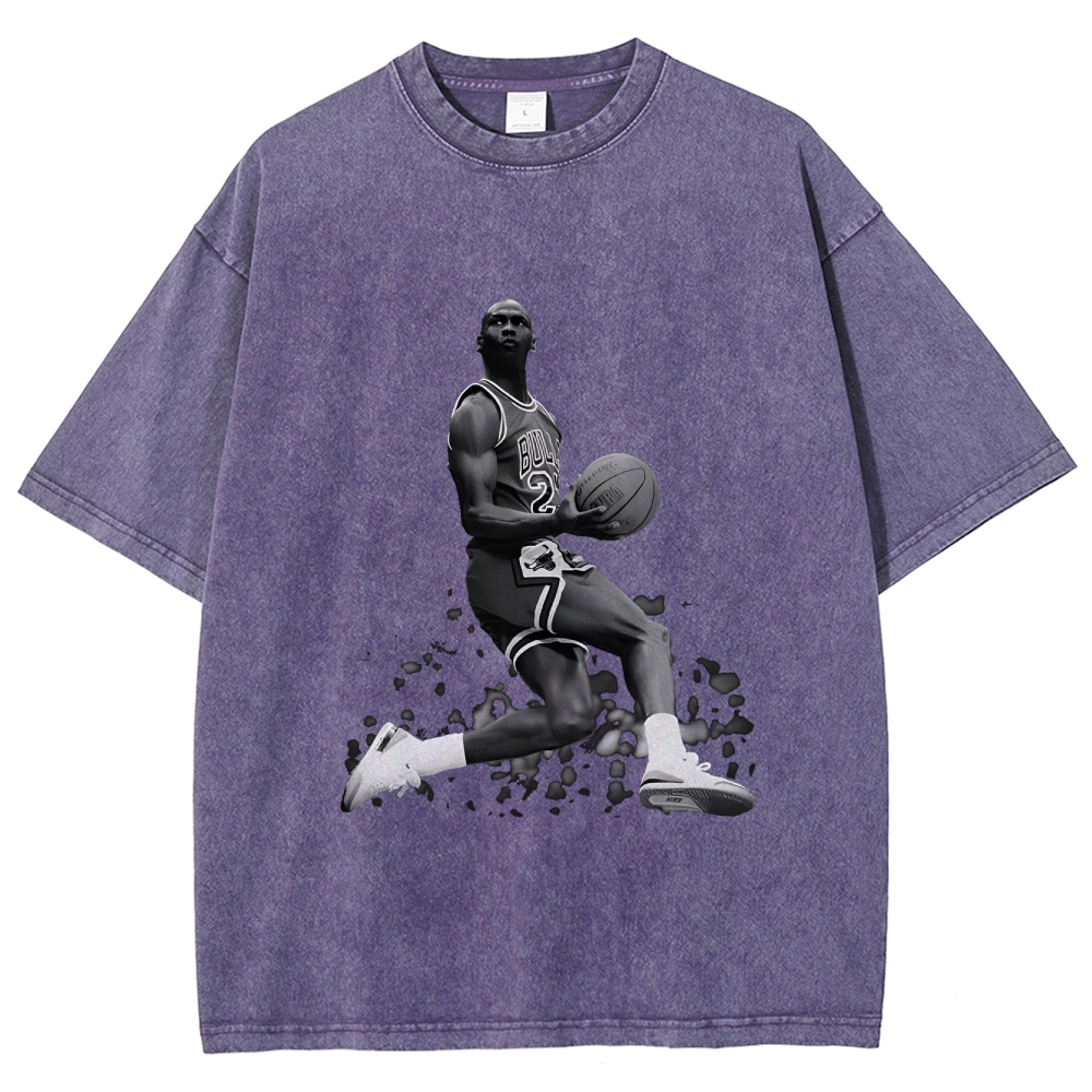 Unisex Fit Washed T-Shirt | MICHAEL JORDAN