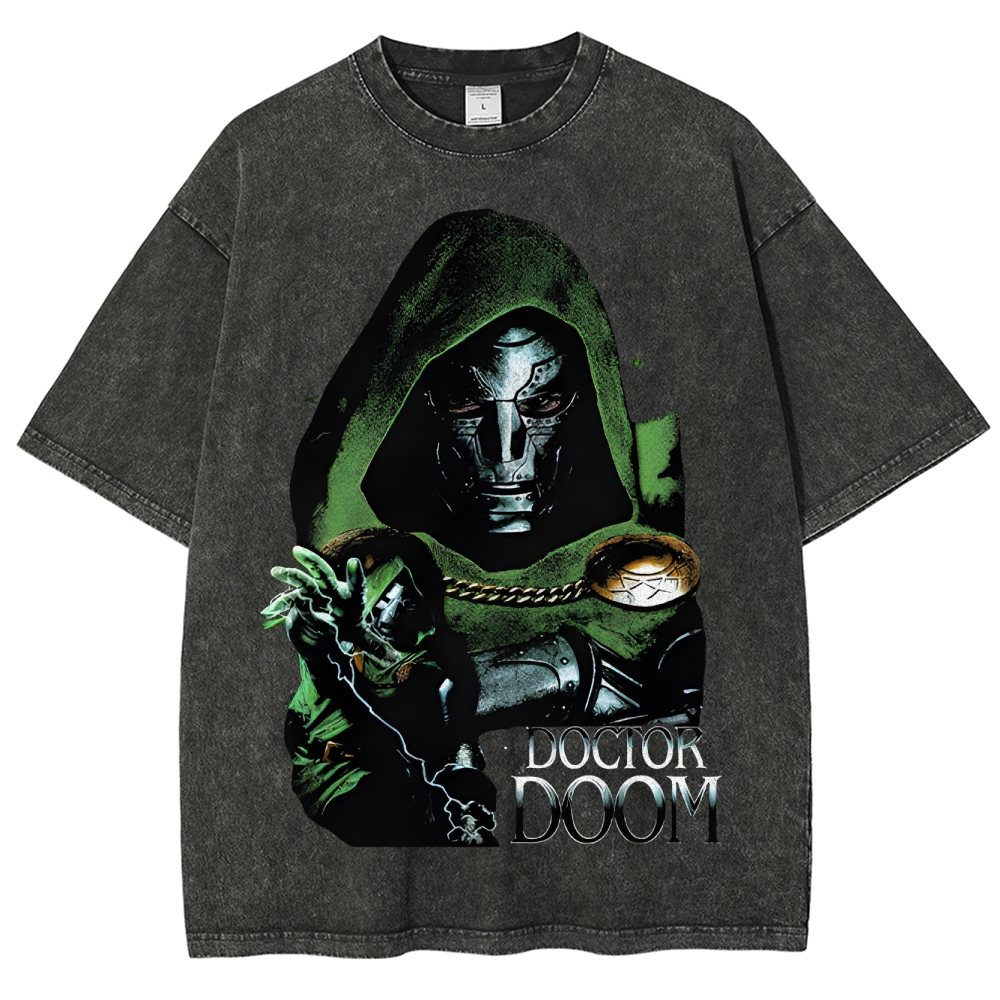 Unisex Fit Washed T-Shirt | DOCTOR DOOM