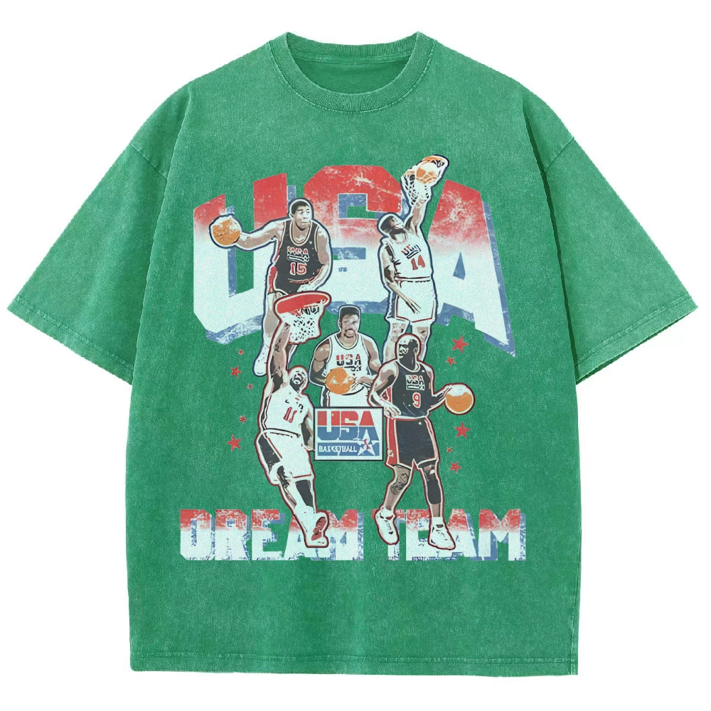 Unisex Fit Washed T-Shirt | 1992 USA TEAM