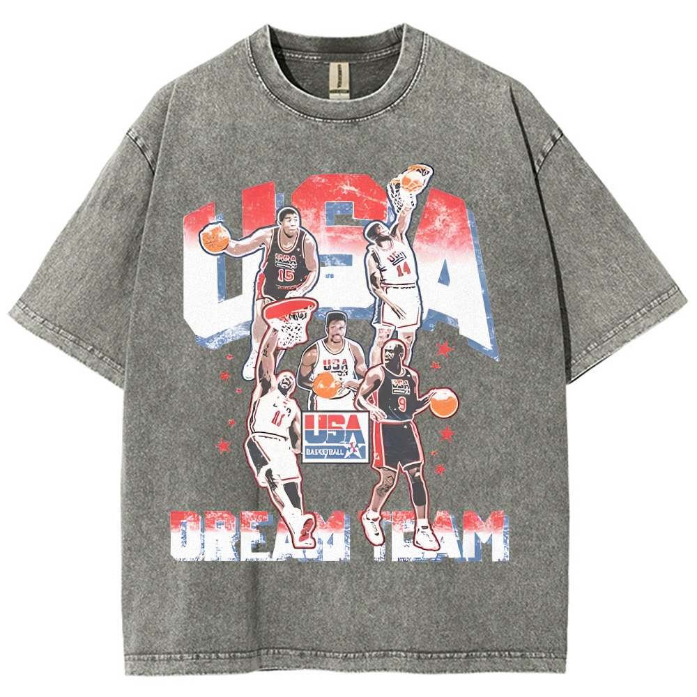 Unisex Fit Washed T-Shirt | 1992 USA TEAM