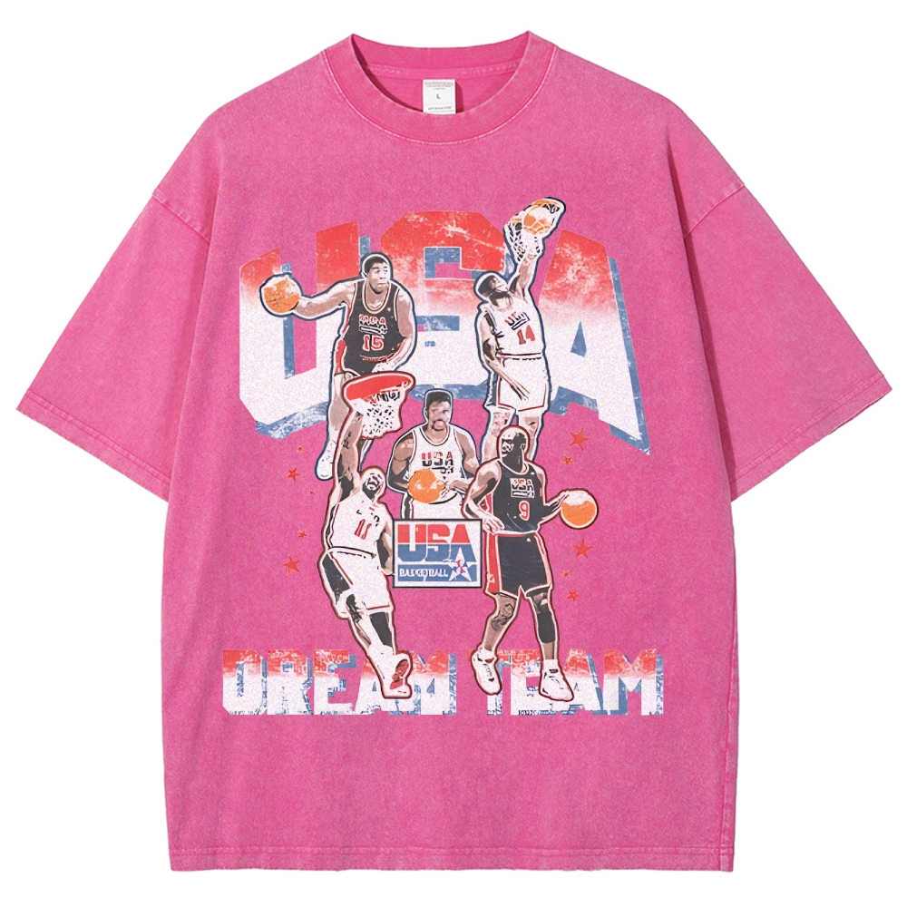 Unisex Fit Washed T-Shirt | 1992 USA TEAM