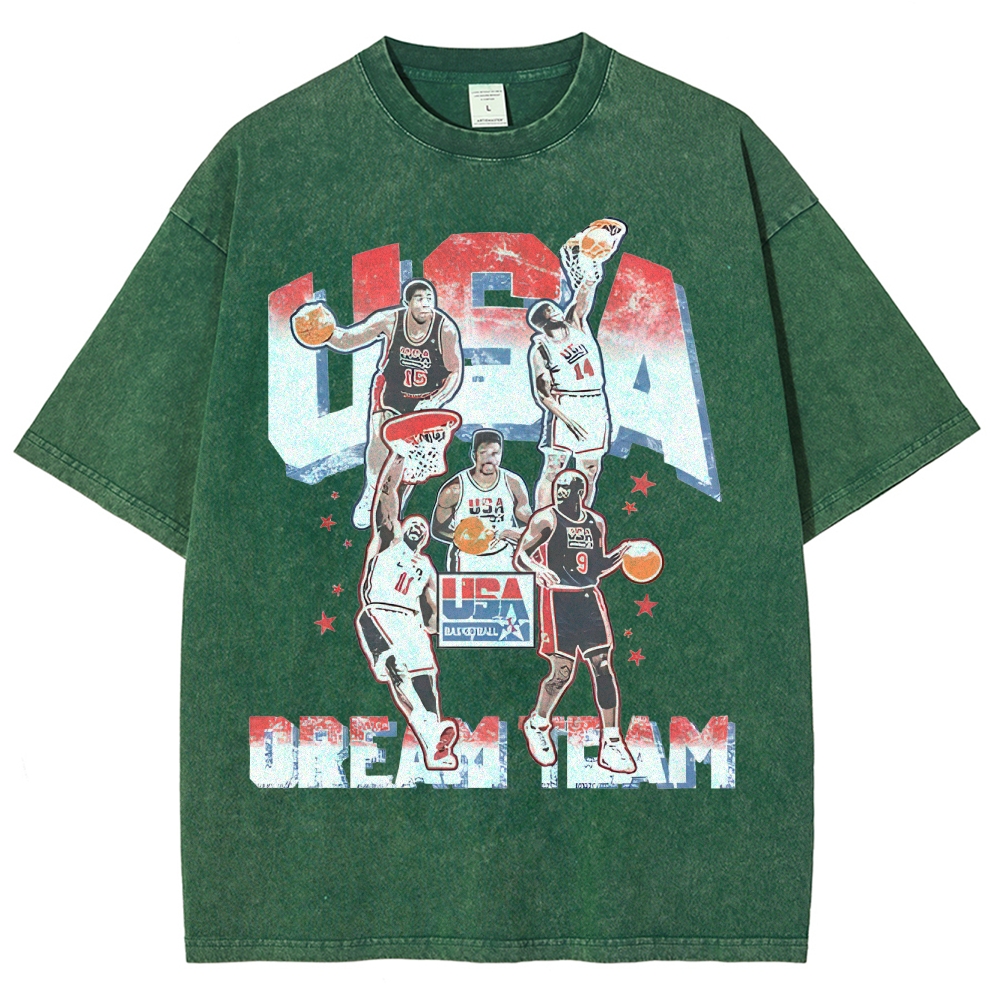 Unisex Fit Washed T-Shirt | 1992 USA TEAM