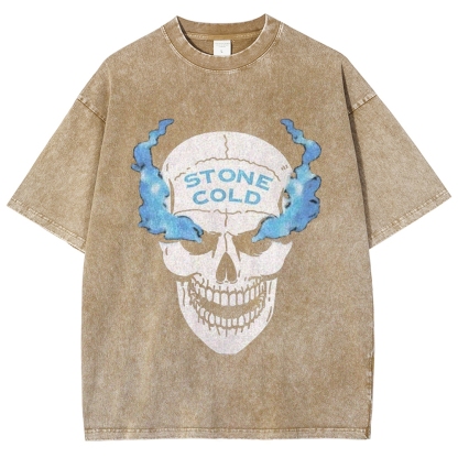 Unisex Fit Washed T-Shirt | STONE COLD
