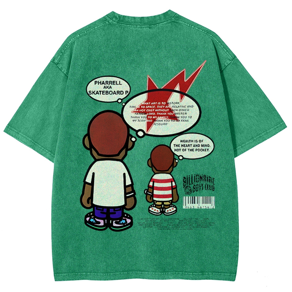 Unisex Fit Washed T-Shirt | PHARRELL WILLIAMS