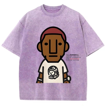 Unisex Fit Washed T-Shirt | PHARRELL WILLIAMS