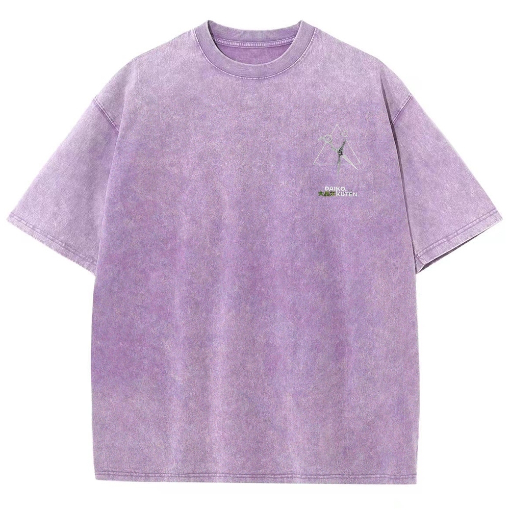 Unisex Fit Washed vintage T-Shirt GACHIAKUTA