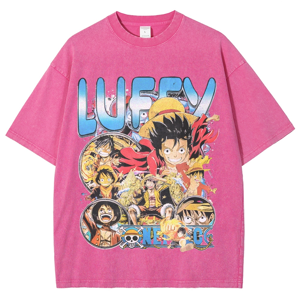 ONE PIECE Unisex Fit Washed T-Shirt 2507023146