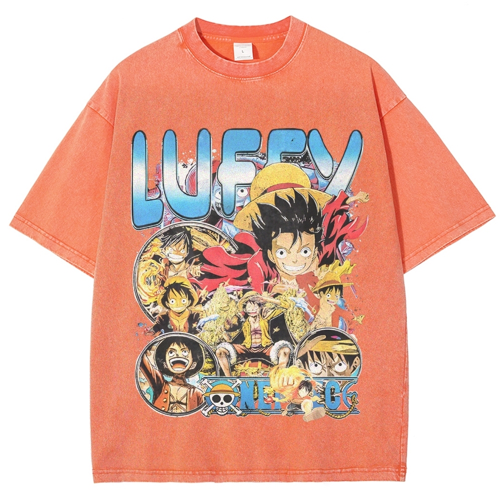 ONE PIECE Unisex Fit Washed T-Shirt 2507023146