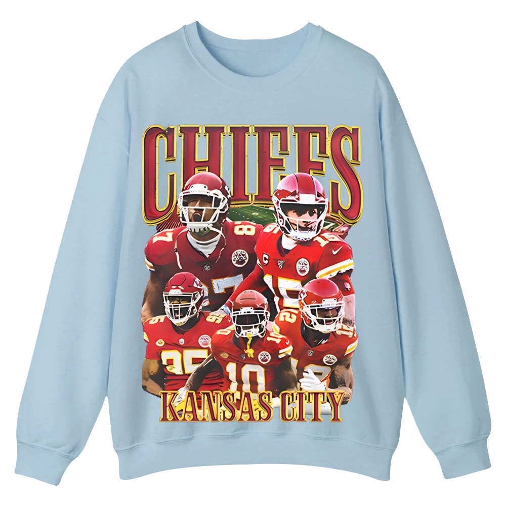 Chiees Casual Crewneck Sweatshirt 2507033657