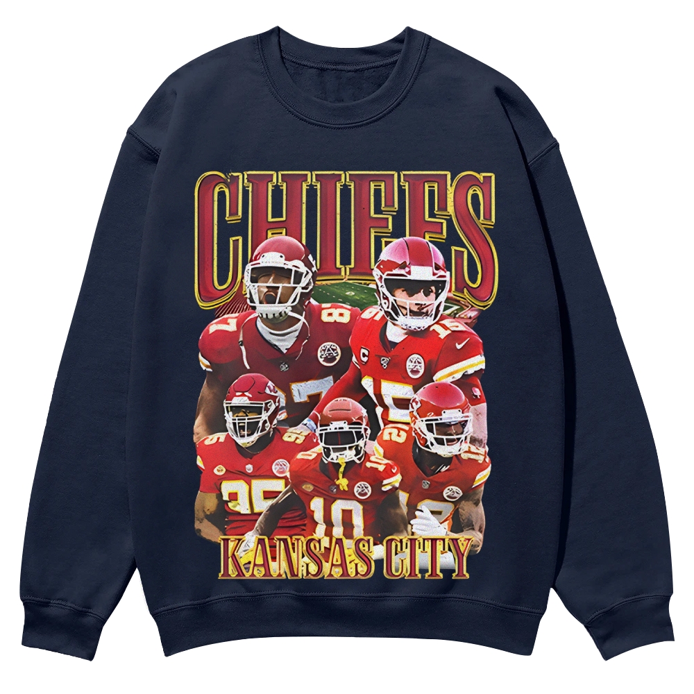 Chiees Casual Crewneck Sweatshirt 2507033657