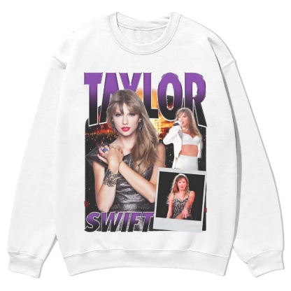 Taylor Swift  Casual Crewneck Sweatshirt 2507033678