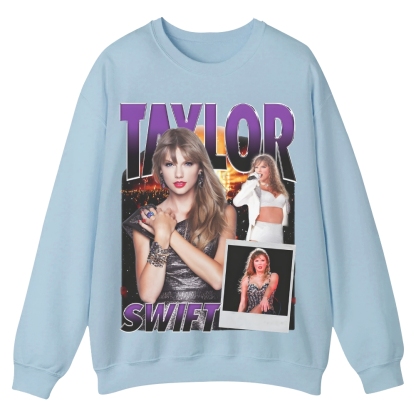 Taylor Swift  Casual Crewneck Sweatshirt 2507033678