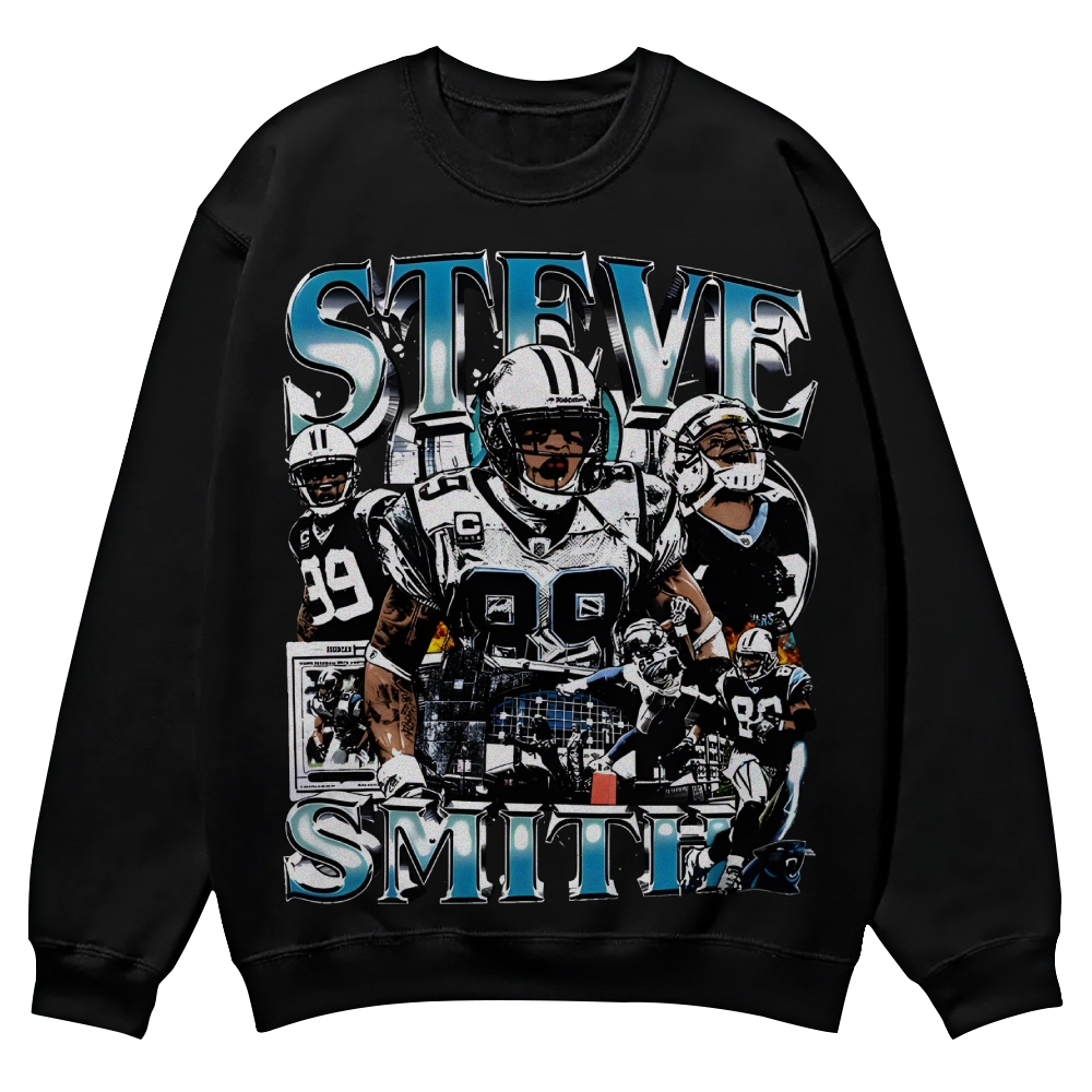 STEVE SMITH Casual Crewneck Sweatshirt 2507033928