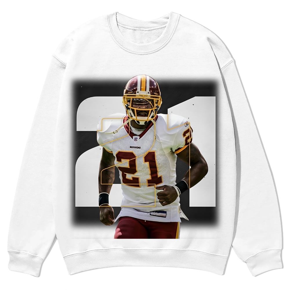 Sean Taylor Washington Commanders #21 Casual Crewneck Sweatshirt 2507034023