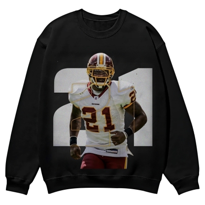 Sean Taylor Washington Commanders #21 Casual Crewneck Sweatshirt 2507034023