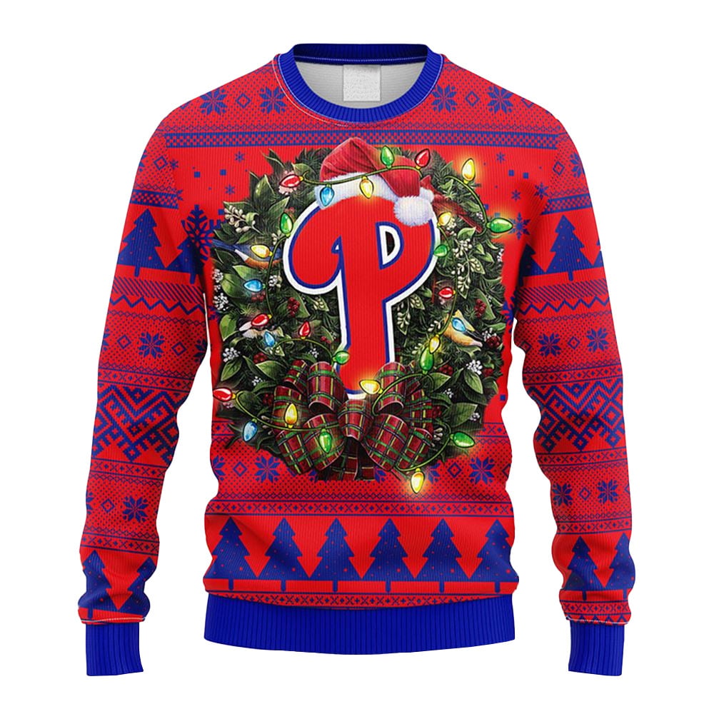 Philadelphia Phillies Christmas Ugly Sweater