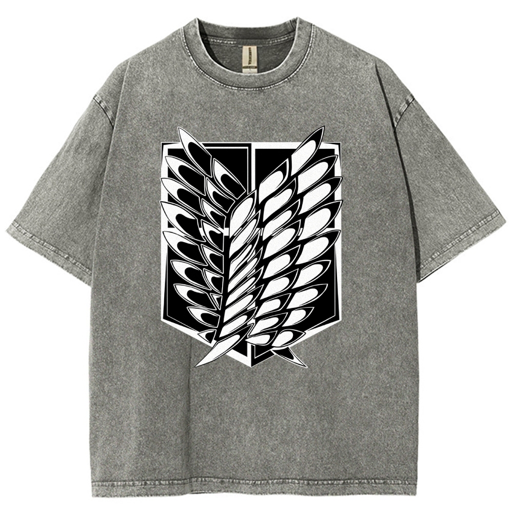 Unisex Fit Washed T-Shirt | Attack on Titan