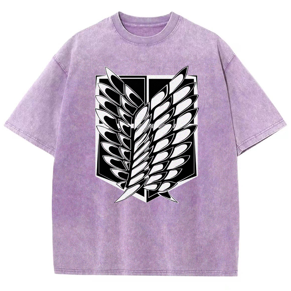 Unisex Fit Washed T-Shirt | Attack on Titan