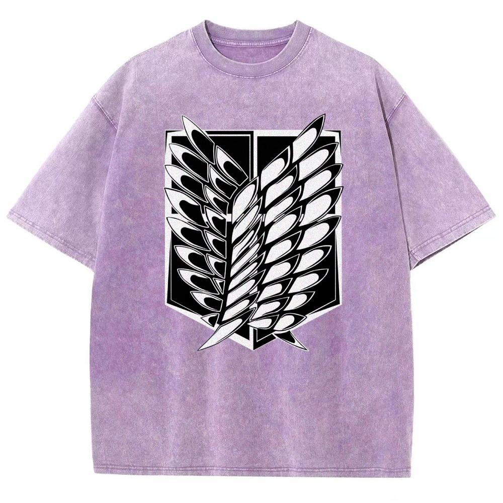 Unisex Fit Washed T-Shirt | Attack on Titan