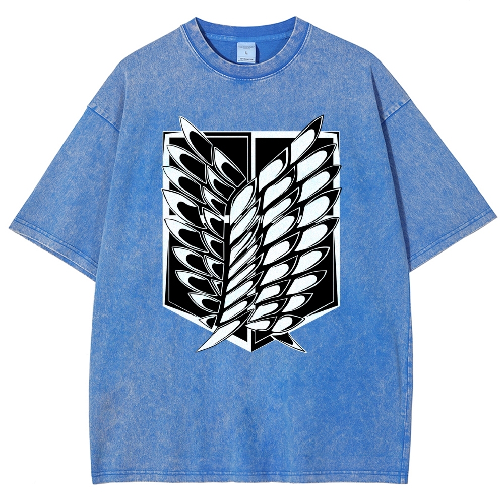 Unisex Fit Washed T-Shirt | Attack on Titan