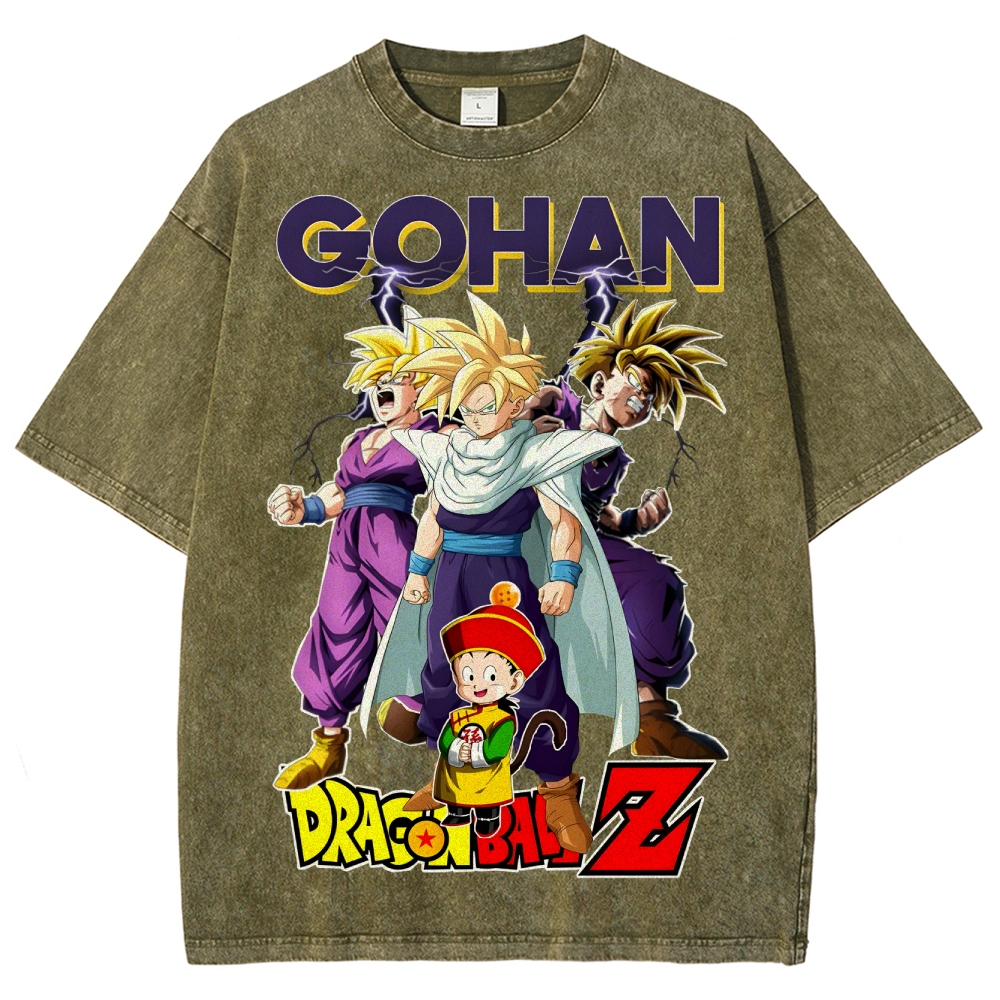 Unisex Fit Washed T-Shirt | GOKU