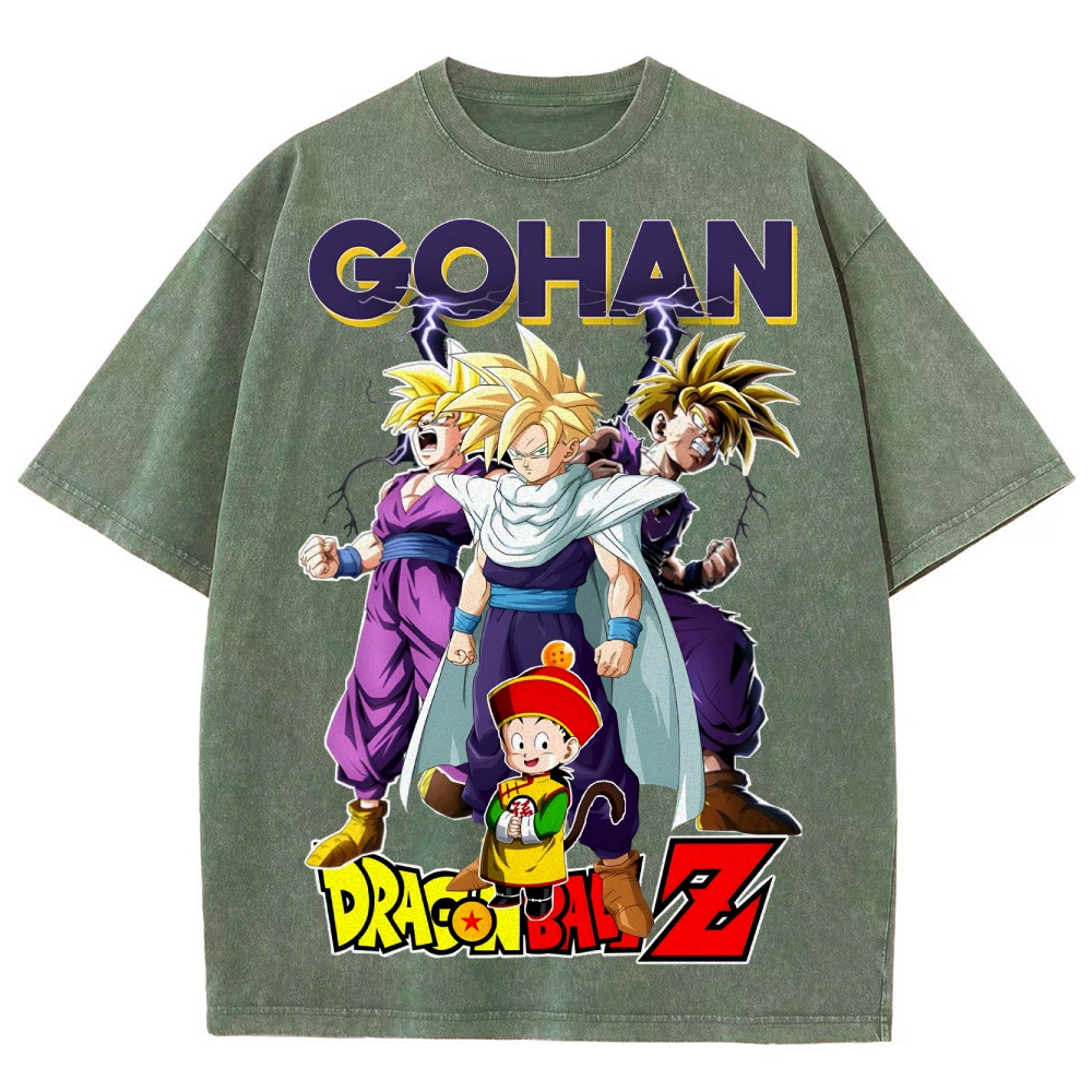 Unisex Fit Washed T-Shirt | GOKU
