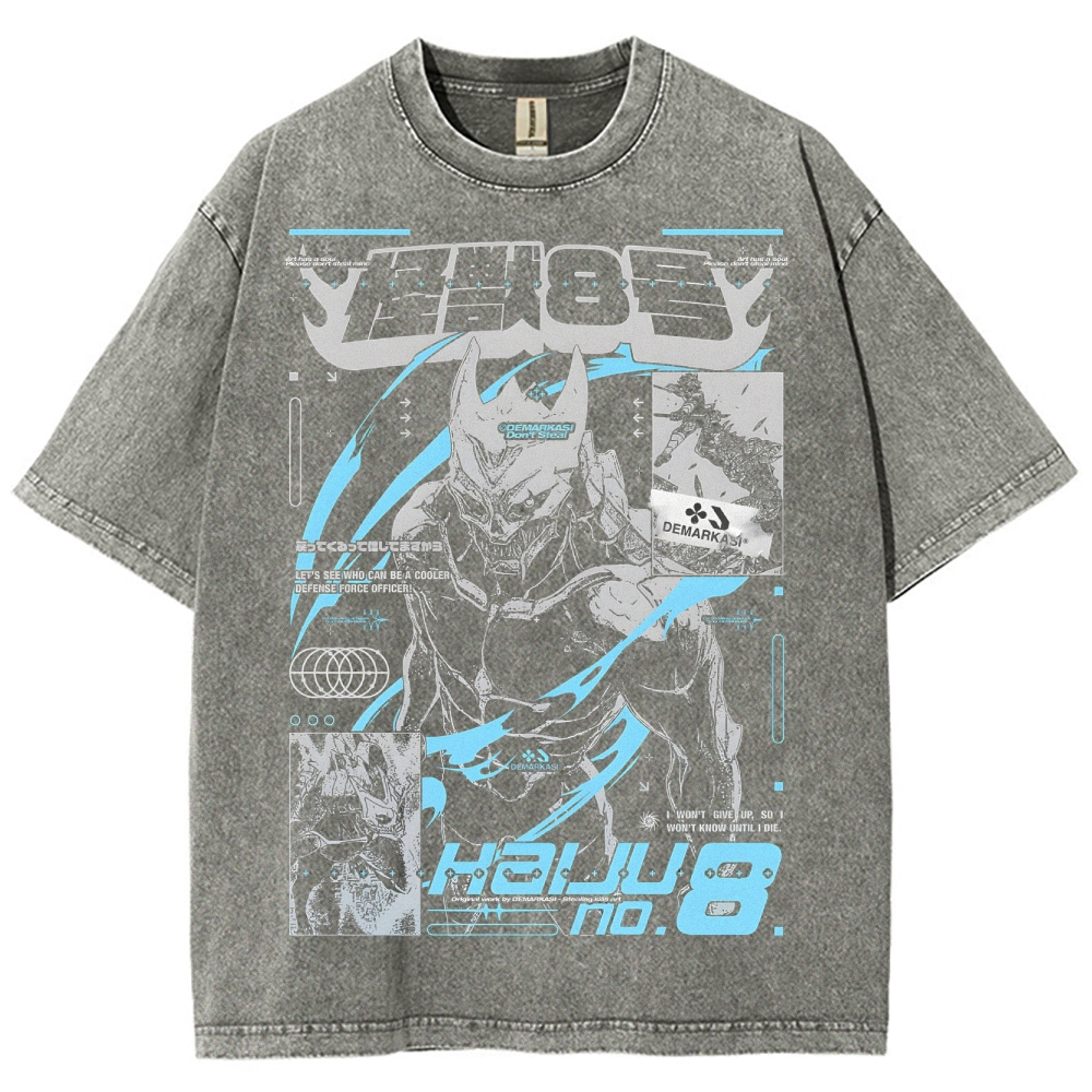 Unisex Fit Washed T-Shirt | Kaiju No. 8 