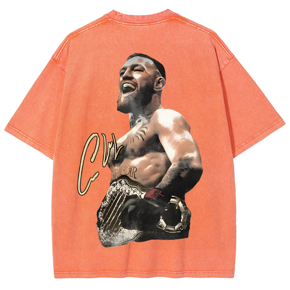 Unisex Fit Washed T-Shirt | Mac Conor McGregor