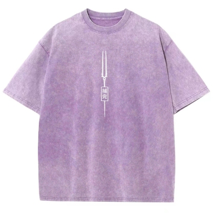 Neon Genesis Evangelion Unisex Fit Washed T-Shirt 2509001948