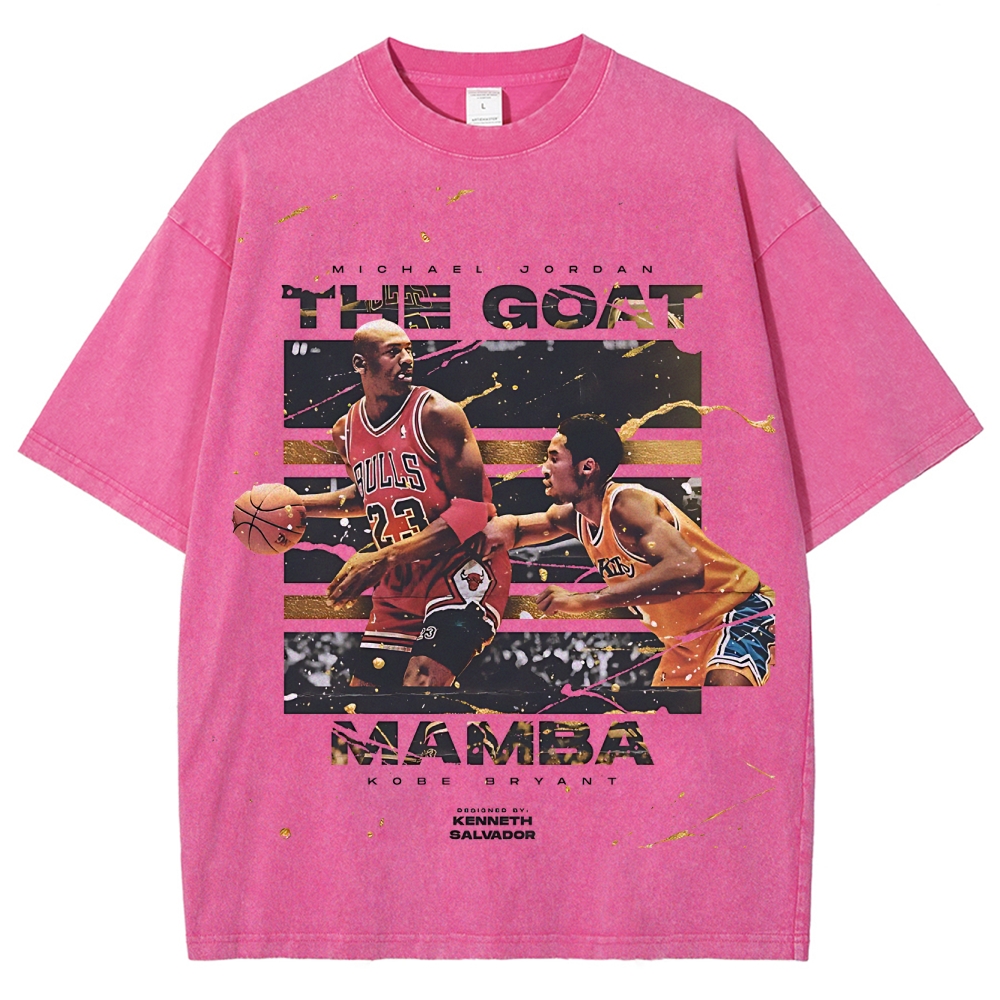 Kobe Unisex Fit Washed T-Shirt