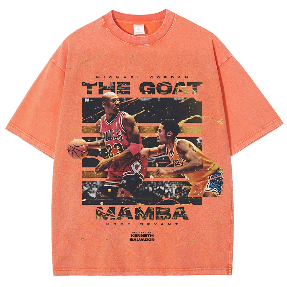 Kobe Unisex Fit Washed T-Shirt