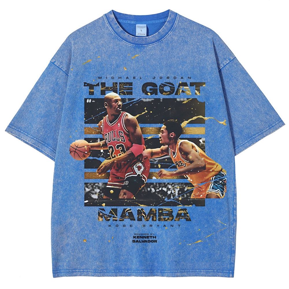 Kobe Unisex Fit Washed T-Shirt