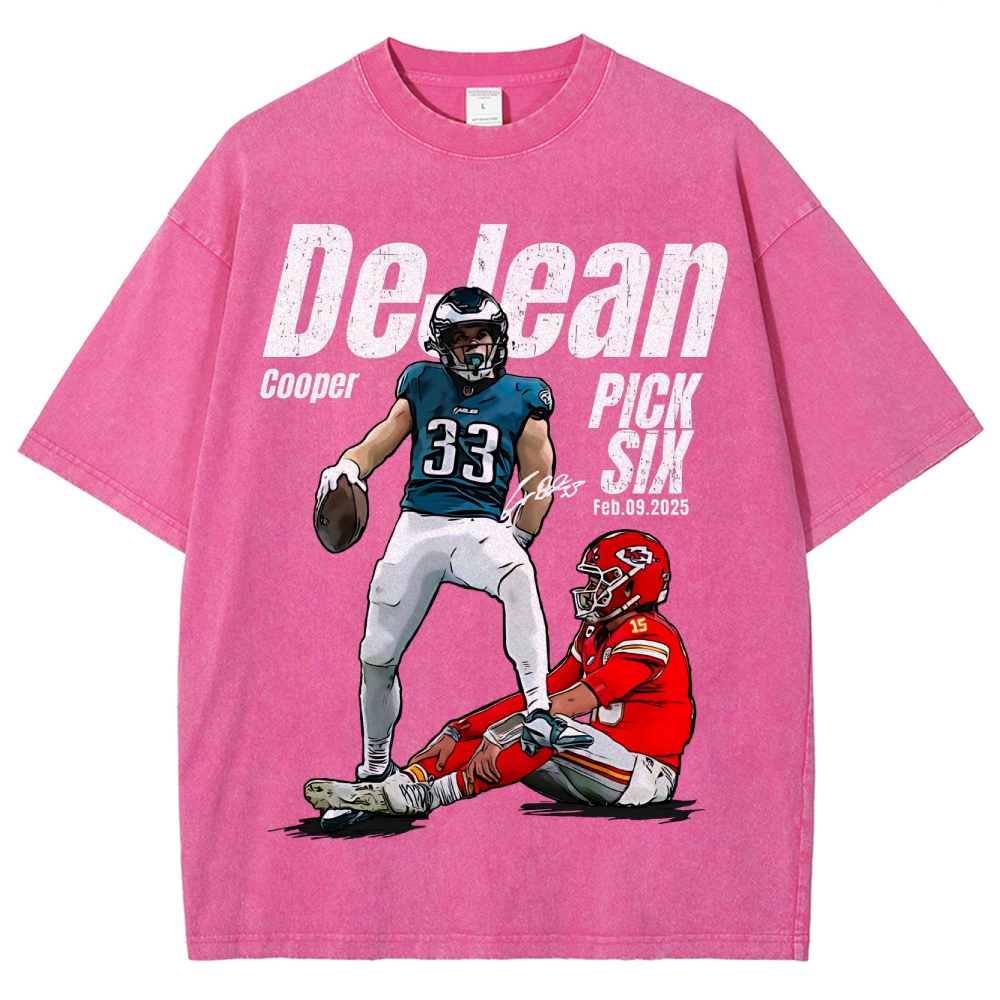 Cooper DeJean  Unisex Fit Washed T-Shirt