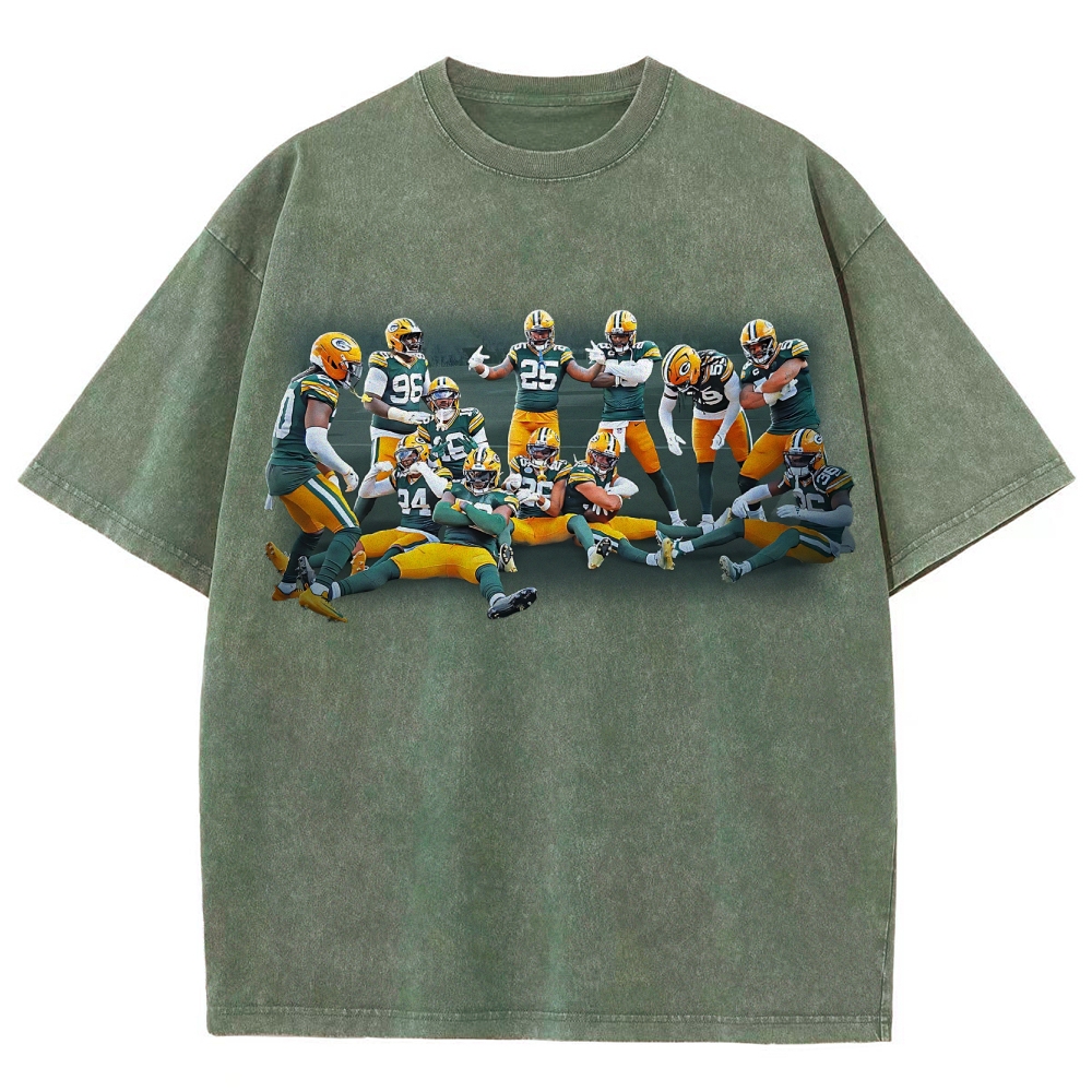 Unisex Fit Washed T-Shirt | Green Bay Packers