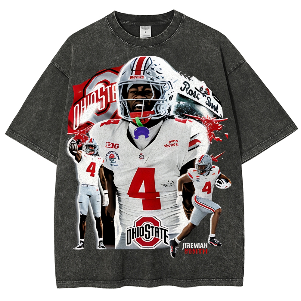 Jeremiah Smith College | Unisex Fit Washed T-Shirt 