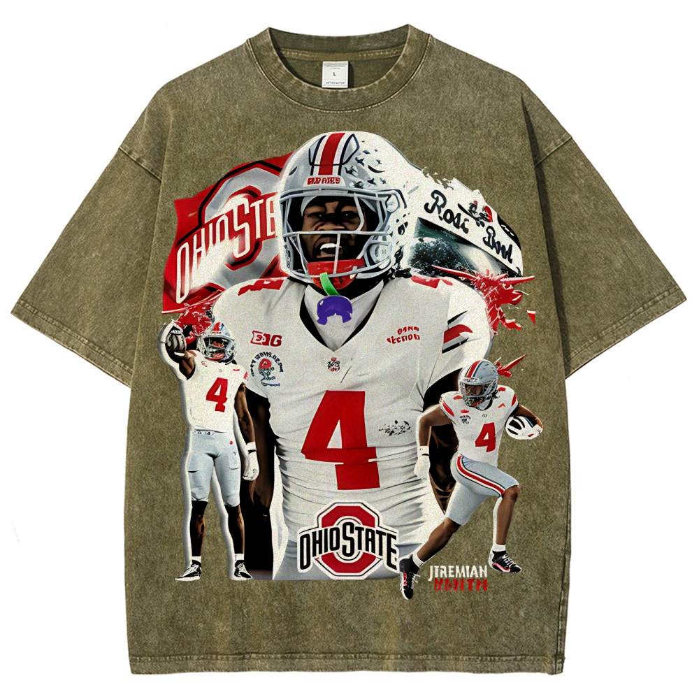 Jeremiah Smith College | Unisex Fit Washed T-Shirt 