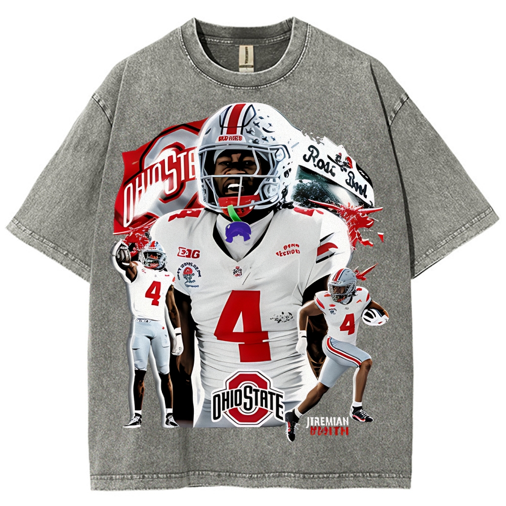 Jeremiah Smith College | Unisex Fit Washed T-Shirt 