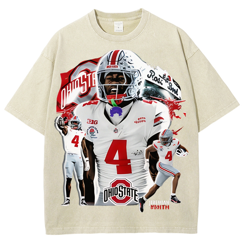 Jeremiah Smith College | Unisex Fit Washed T-Shirt 